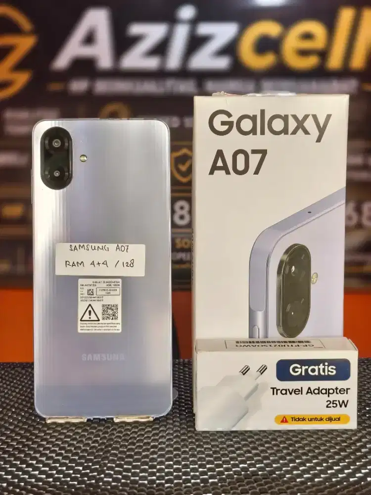 SAMSUNG A07 RAM 4+4/128