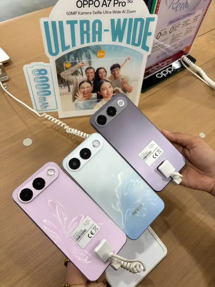 WAW ADA PROMO SPESIAL DARI PRODUK TERBARU OPPO A7 PRO 5G 6/256GB