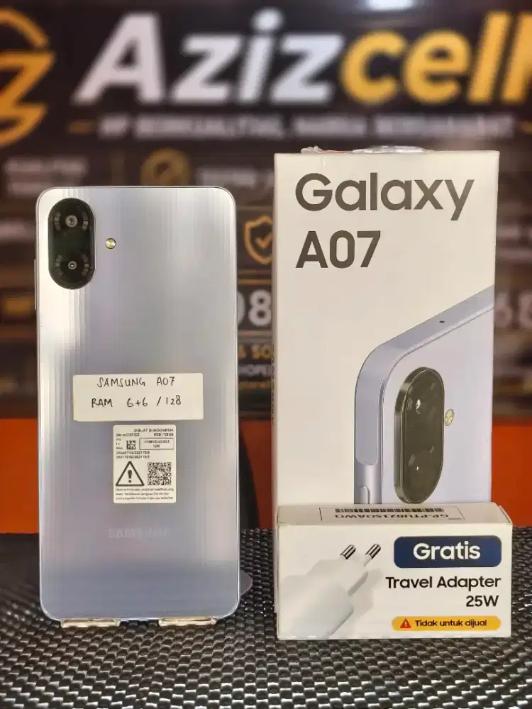 SAMSUNG A07 RAM 6+6/128