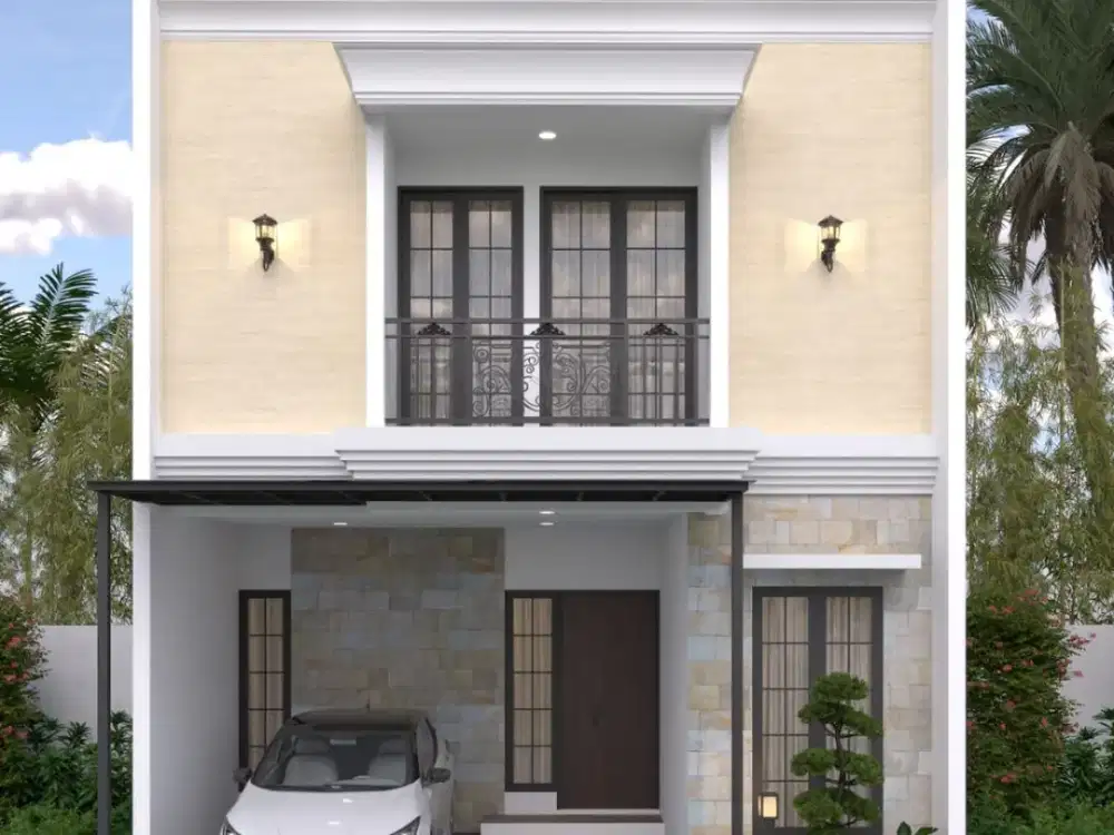 Dijual rumah baru di ciledug 2 lantai