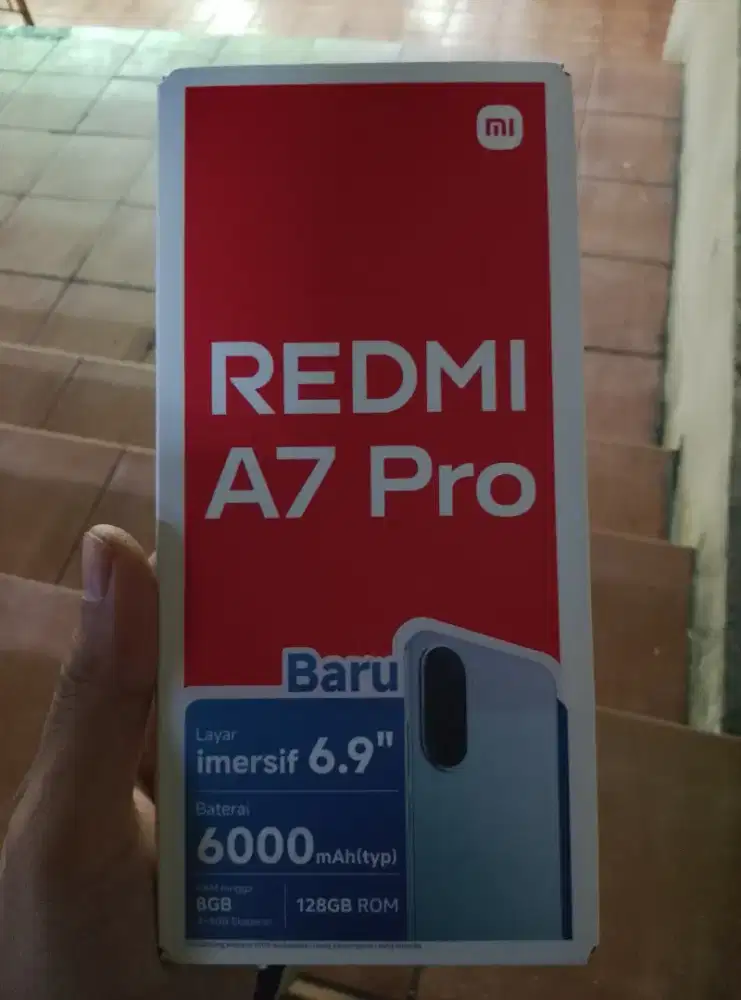Redmi a7 pro ram 4/128 mulus nominus fullset pemakain 3/4 hari