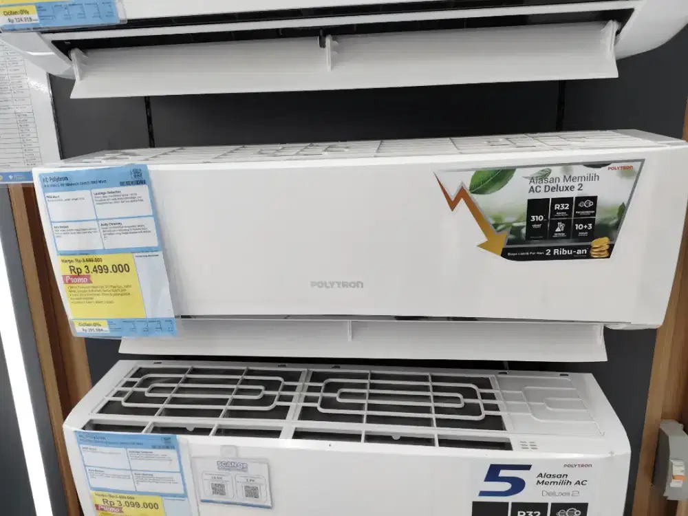 Ac Polytron 1PK cicilan bunga 0% menggunakan kredivo