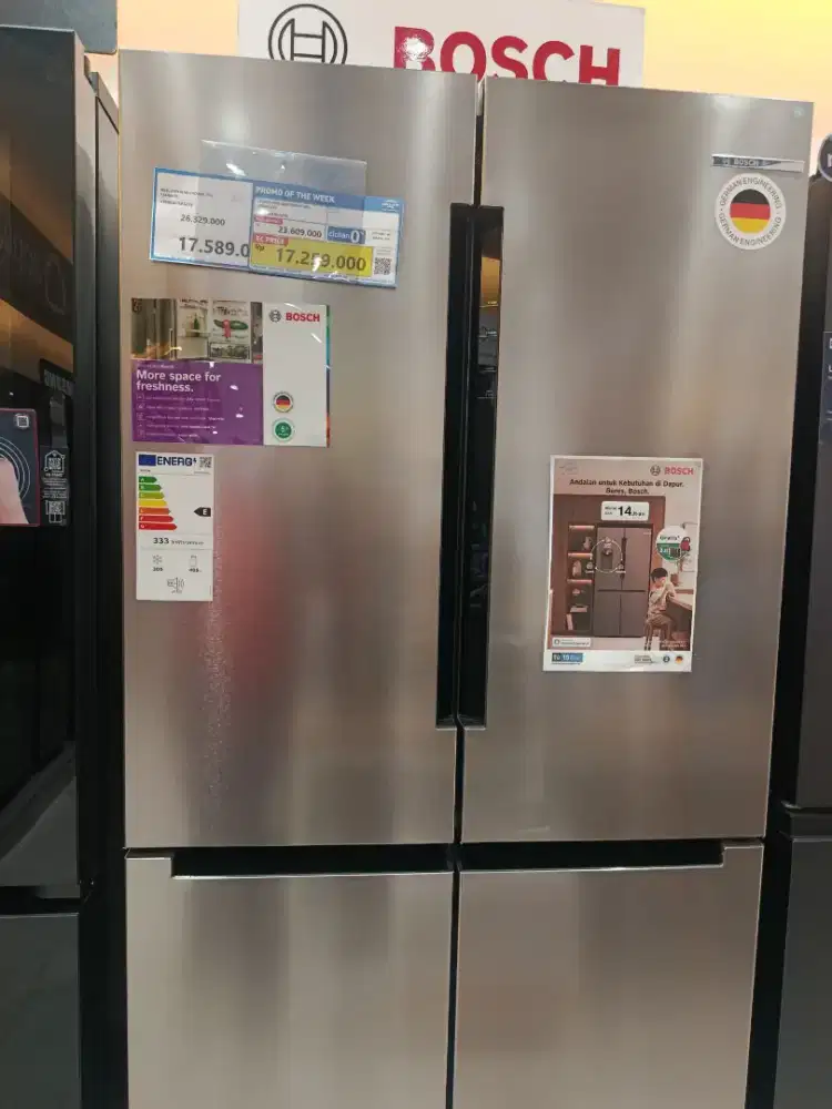 BOSCH REFRI MULTIDOOR 605L