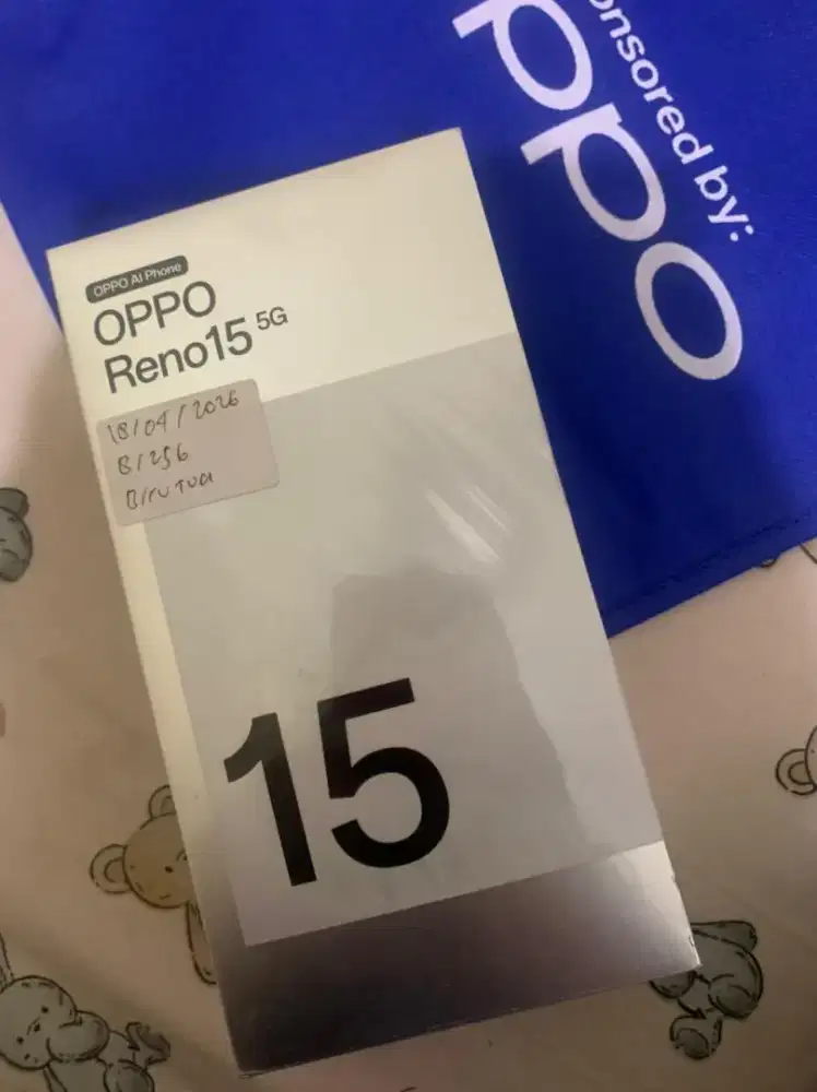 Oppo Reno 15|5G|8/256 Baru sebulan