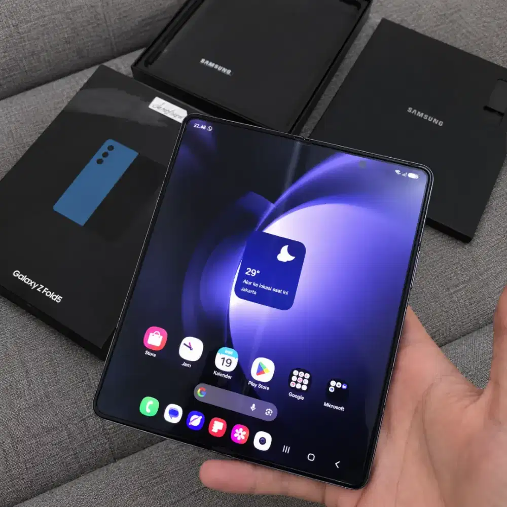 Samsung Z FOLD 5 5G SEIN Fullset Original Siap Pakai
