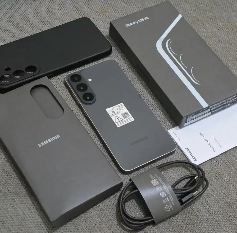 Samsung Galaxy S26 FE 5G 256GB
Garansi Resmi SEIN Baru 1 Bln Termurah