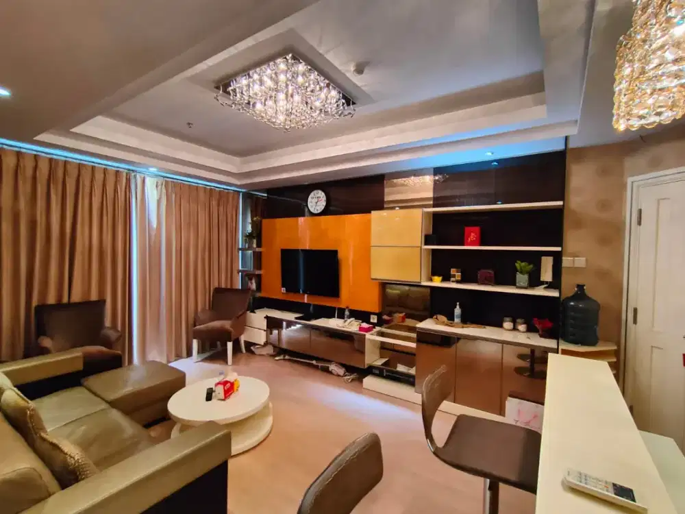 Dijual Murah Apartemen Royal Mediterania Garden Furnish Bagus