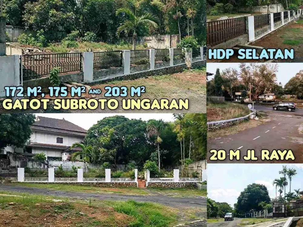 DIJUAL TANAH UNGARAN TEPI JALAN GATOT SUBROTO, UNGARAN