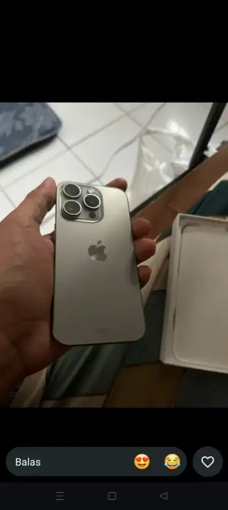 Di jual iPhone 15 pro 256gb