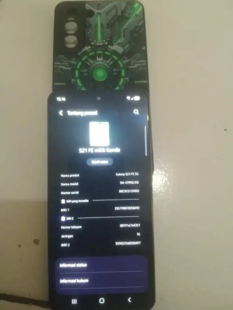 Samsung S21fe 5G 8/256