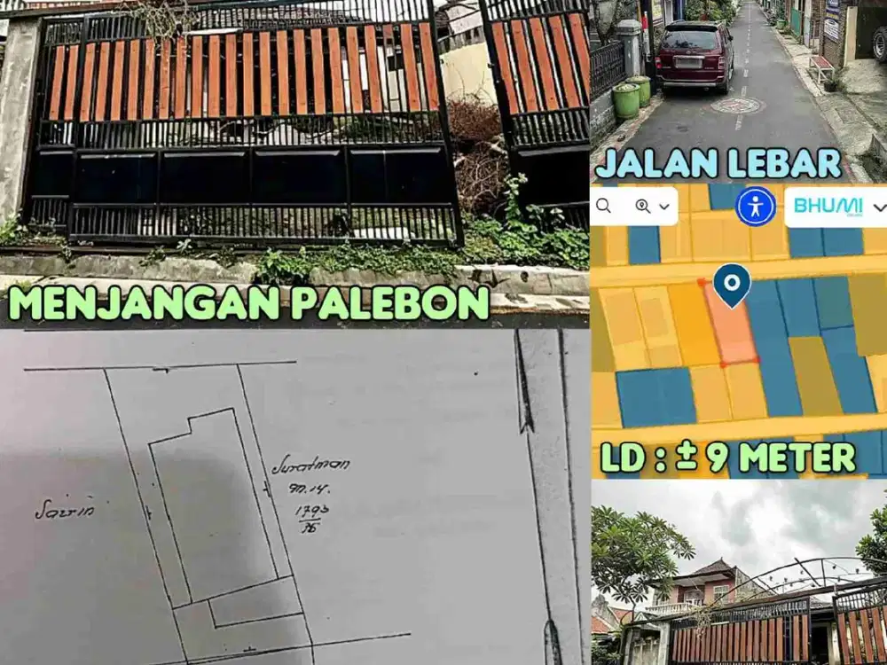 DIJUAL RUMAH MENJANGAN PALEBON