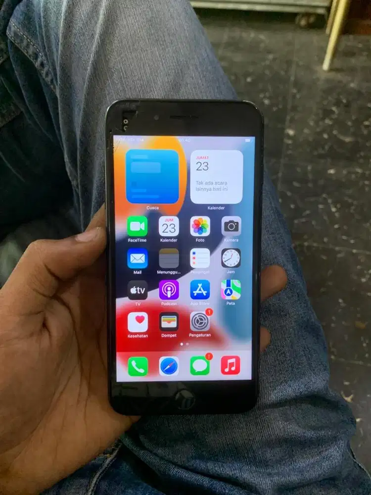 Iphone 7plus 128Gb lengkap