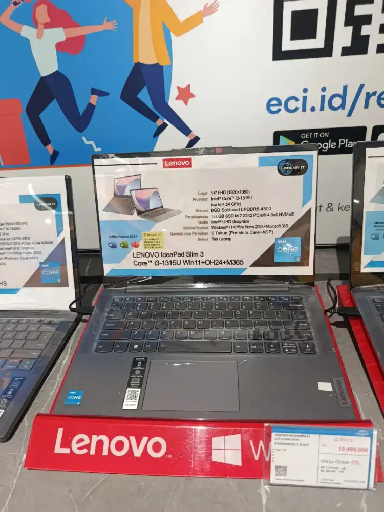 LENOVO NOTEBOOK I3 8/512 SSD