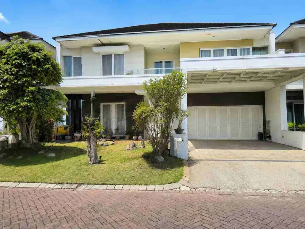Dijual Murah, Rumah 2 Lantai Mewah Siap Huni di Royal Residence Dalam Cluster, 10 Menit ke PTC Mall, Wiyung, Surabaya Barat