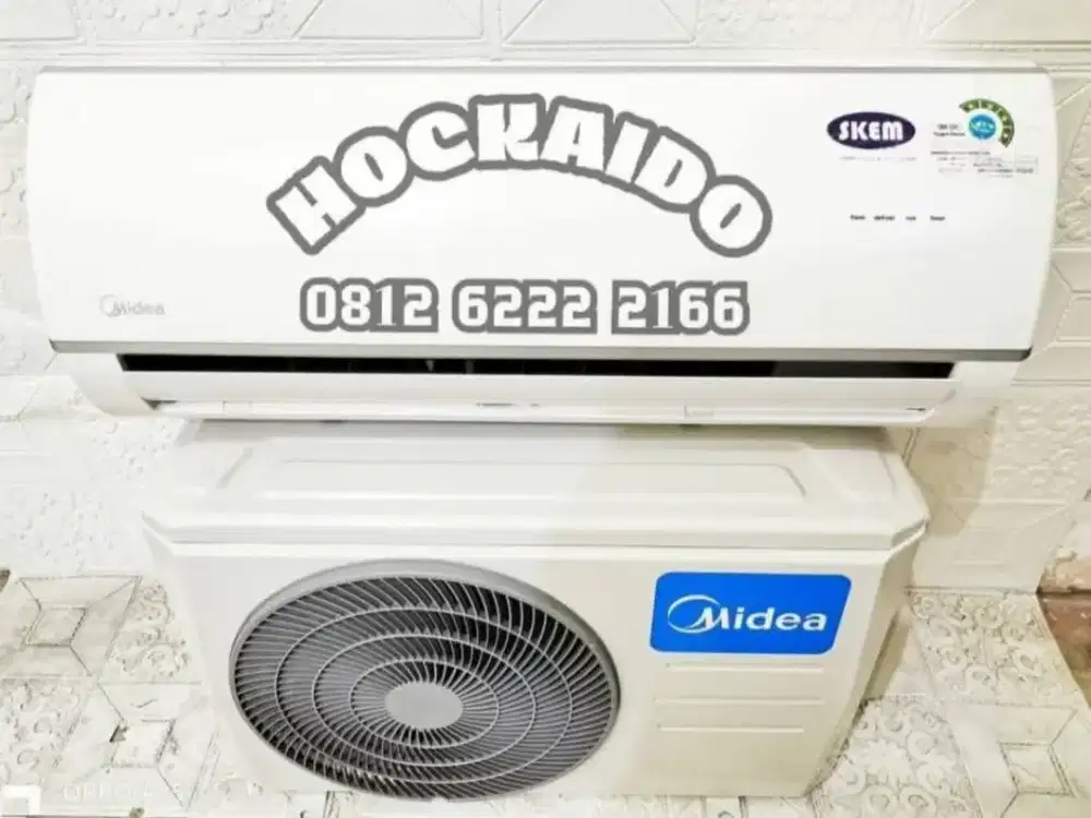 AC MIDEA 1/2 PK SEPERTI BARU