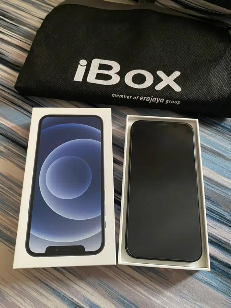 Jual iPhone 12 128GB Ex-Resmi iBox IMEI Aman