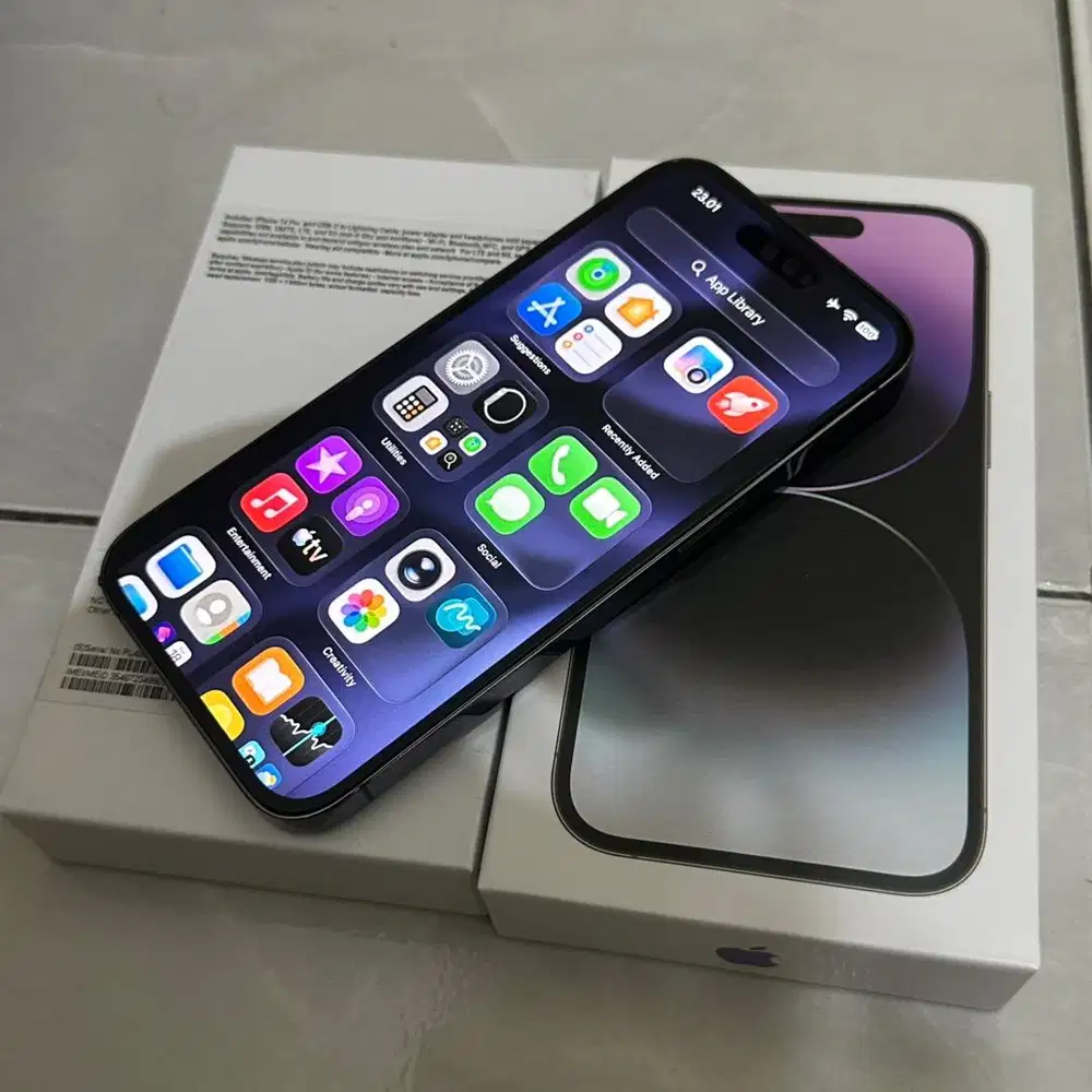 IPhone 14 pro 256gb deep purple (MINUS HALUS)
