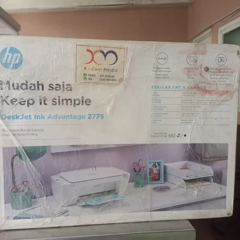 Printer hp deskjet ink advantage 2775