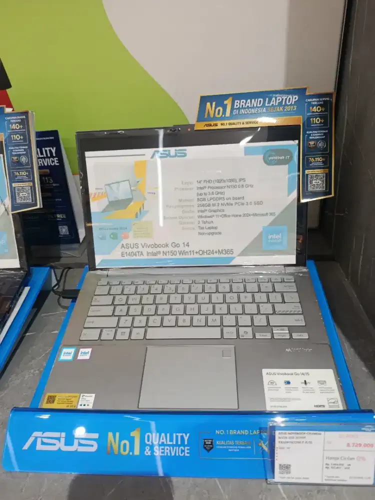 ASUS NOTEBOOK CELERON 8/256 SSD