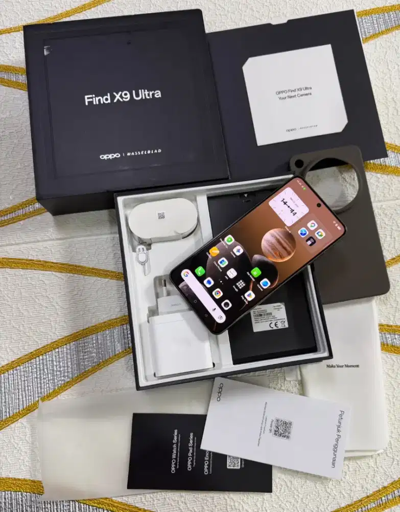 Oppo Find X9 Ultra 12/512GB Hasselblad Kamera 200MP Garansi Resmi