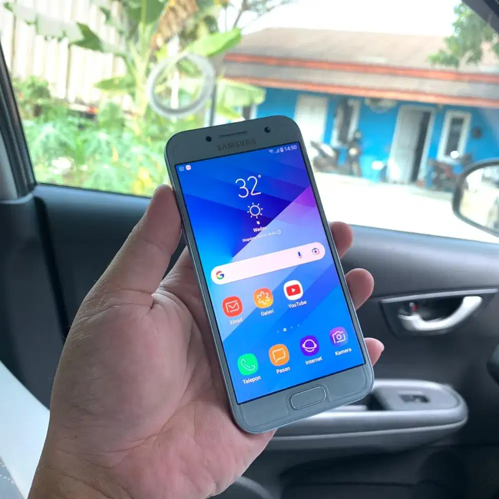 Samsung a3 2017 fullset mulus 99% like new