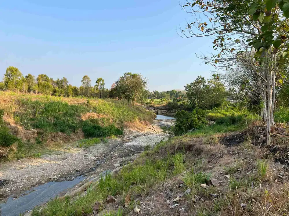 Jual tanah murah pinggir sungai oyo wisata Bejiharjo Gunungkidul View Indah di Kawasan Goa Pindul Strategis