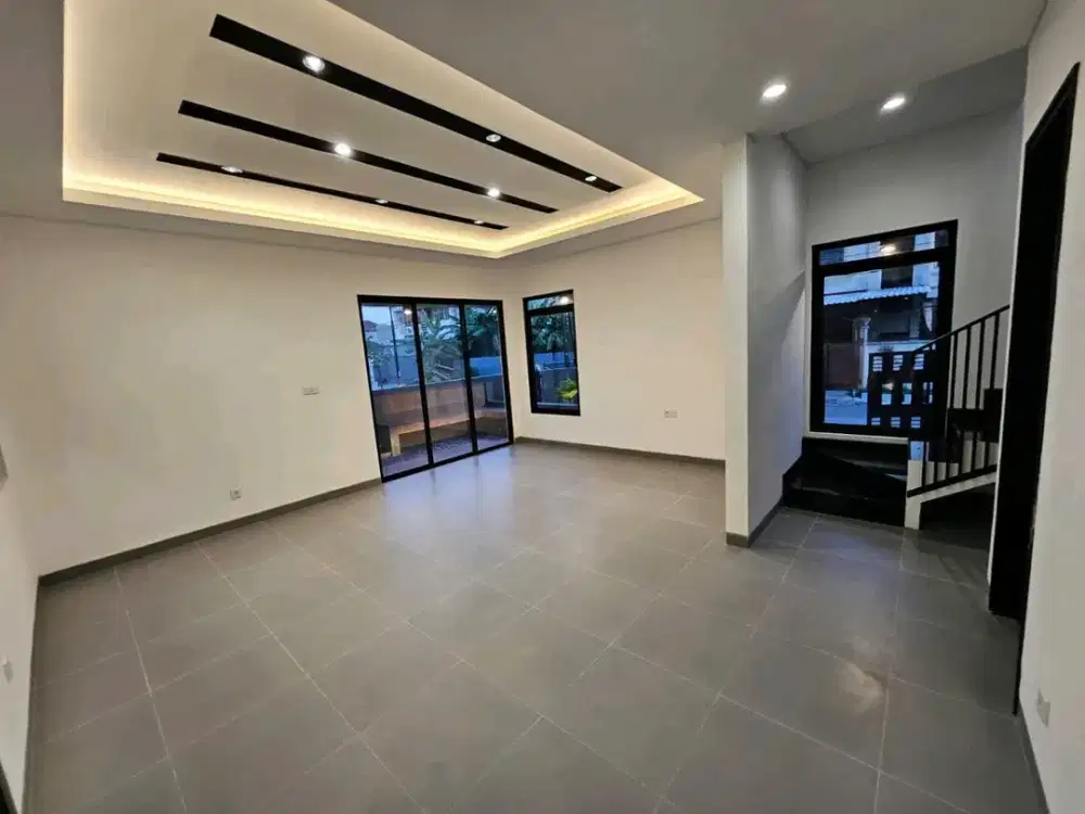 RON.A3318 RUMAH BABATAN PANTAI SURABAYA DESIGN MODERN, NYAMAN