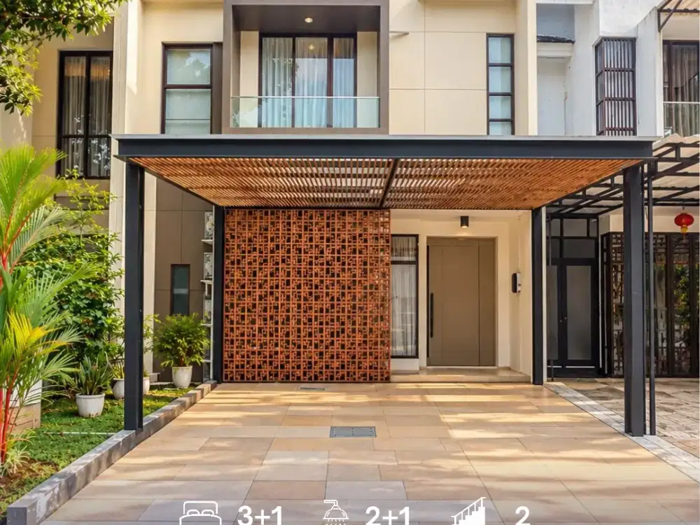 Hunian Full Interior Minimalis Modern di Kawasan Foresta BSD City