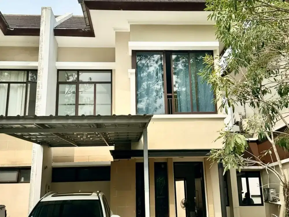 Dijual Rumah 2 Lantai The Eminent Cluster Illustria BSD City - SHM, Hadap Timur