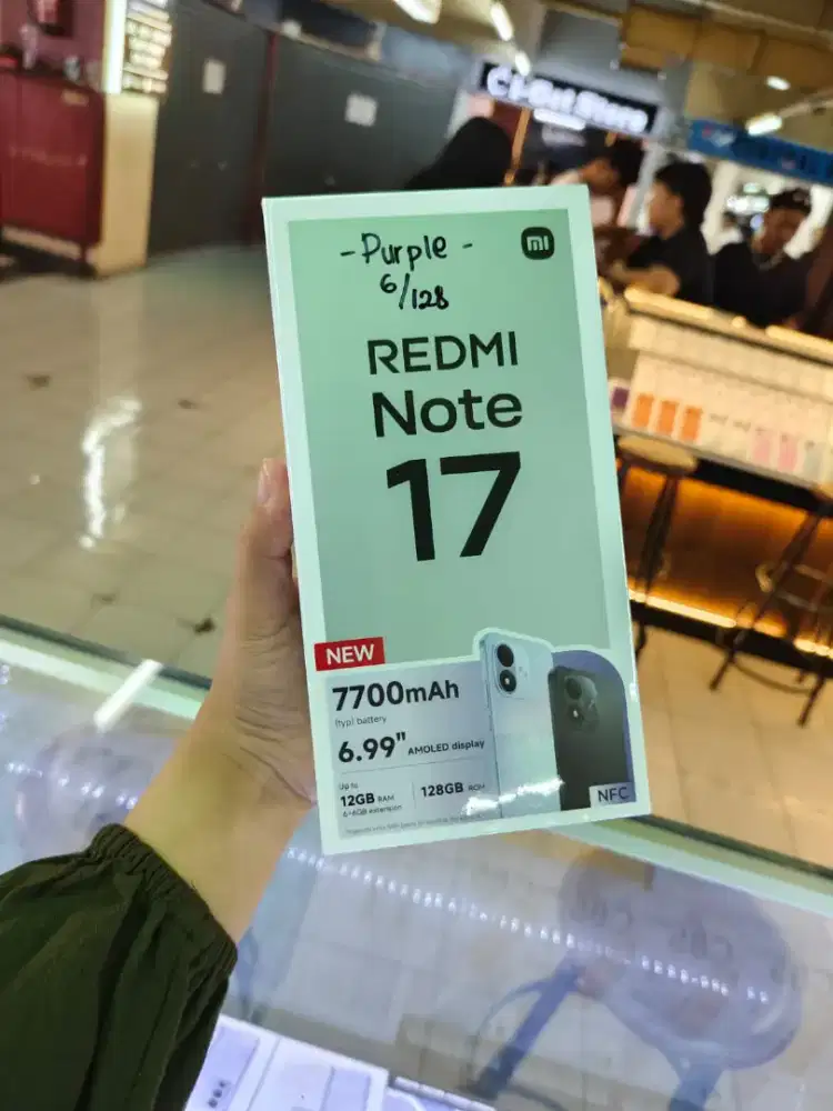 PROMO REDMI NOTE 17 6/128, 6/256, 5G 8/256, PRO 5G 8/256, PRO 5G 8/512