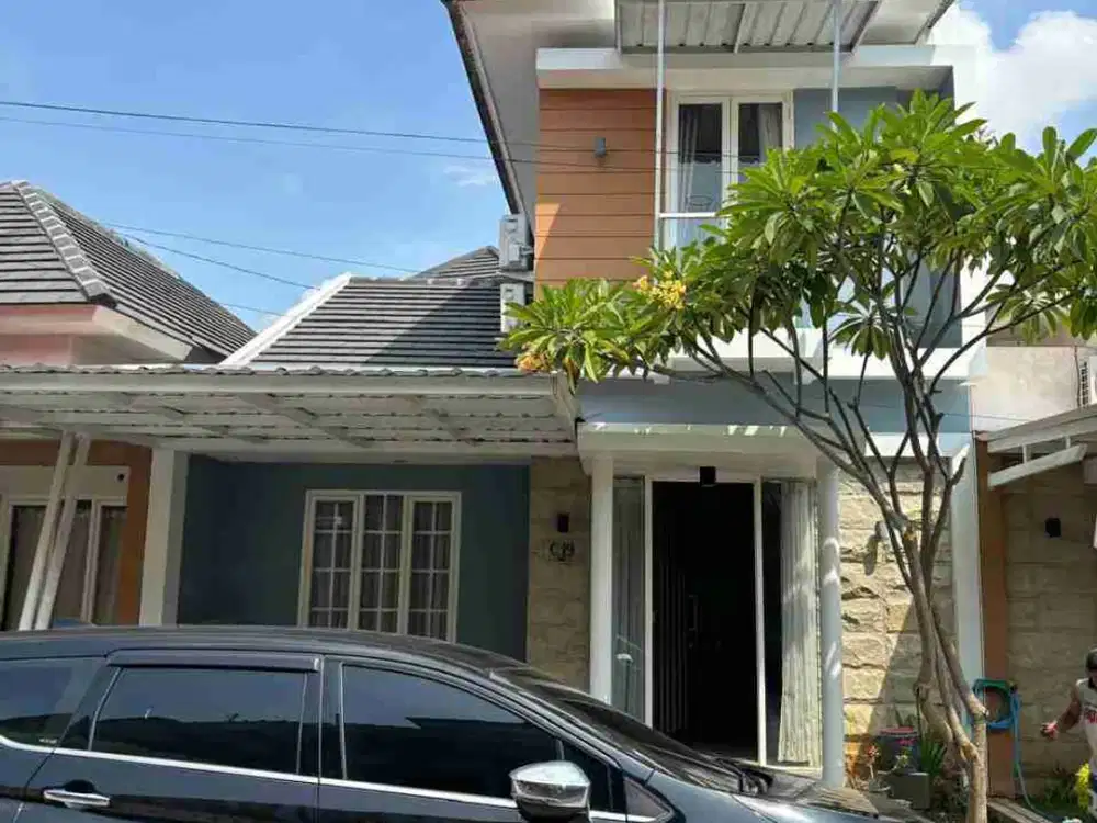 Rumah 2 Lantai Dalam Cluster Jl Elang Raya Full Furnished