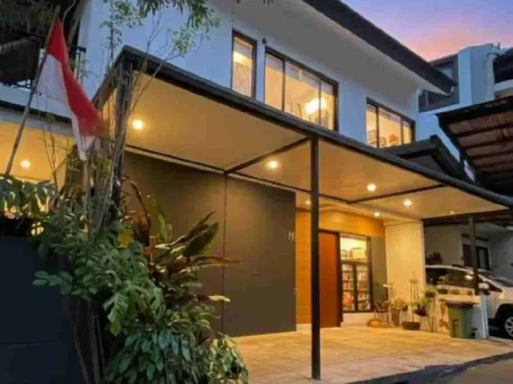 rumah 2 lantai siap huni di bintaro sektor 2 jakarta selatan