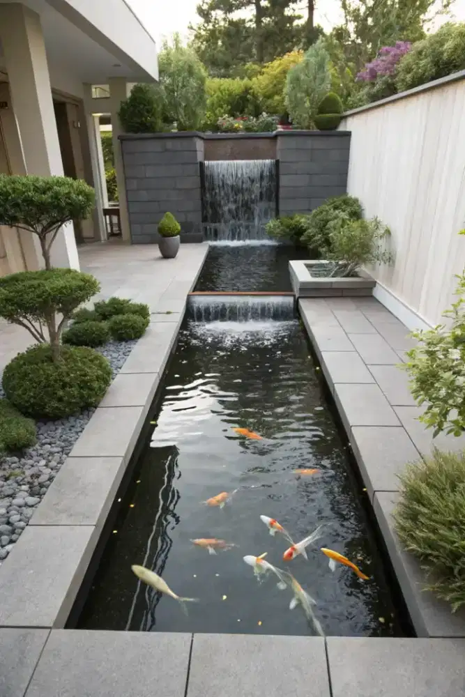Jasa pembuatan kolam minimalis kolam natural kolam ikan koi dll #4