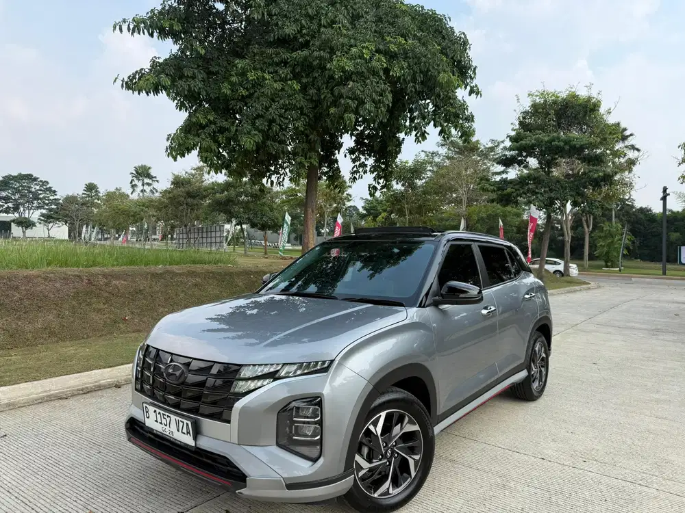 Hyundai Creta Prime 1.5 Automatic 2023 Silver Two Tone