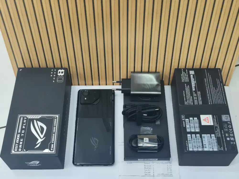 ROG PHONE 8 12/256GB
Fullset Original, Muluss, Nominus, Perfect