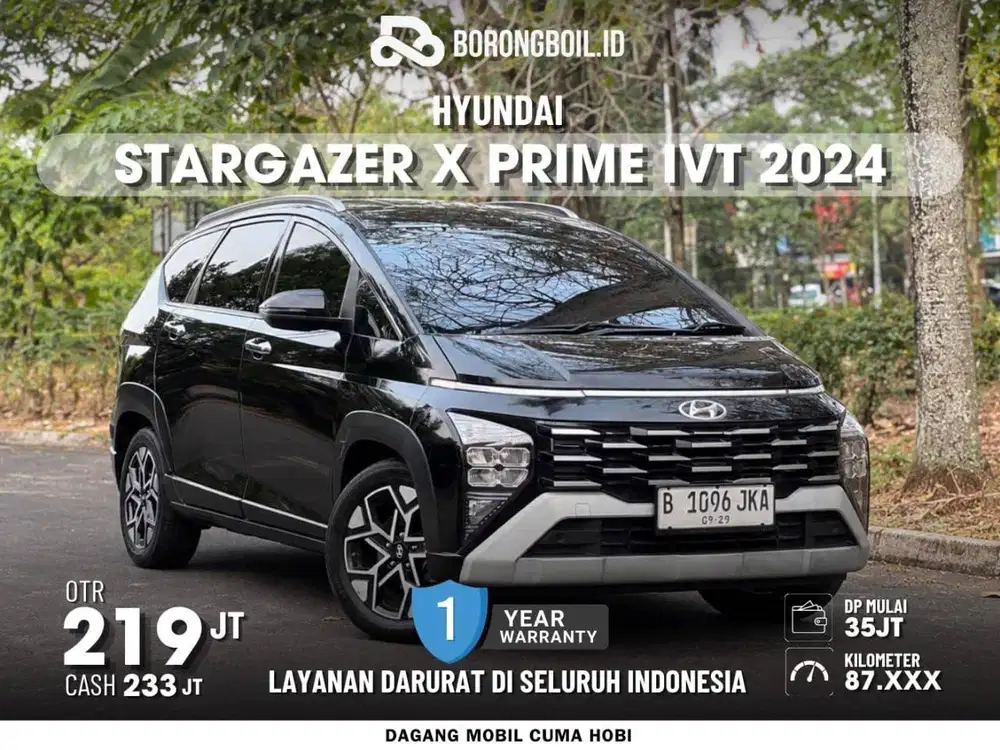 TANGAN PERTAMA!!STARGAZER X PRIME IVT 2024 HITAM FAVORIT