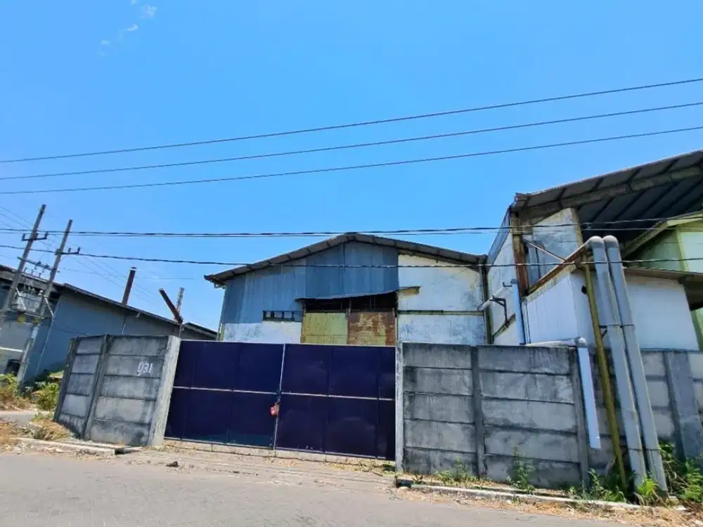 Dijual Gudang Siap Pakai di Osowilangun Permai, Dekat dengan Pelabuhan Gresik dan Tol Romokalisari