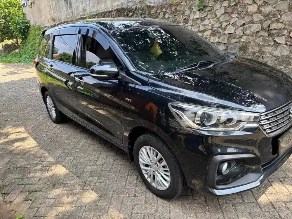 Suzuki Ertiga GX Matic Hitam 2019, Pajak Hidup, Siap Pakai
