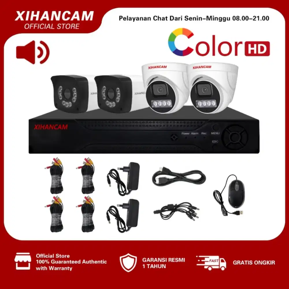 CCTV BERWARNA 24 JAM