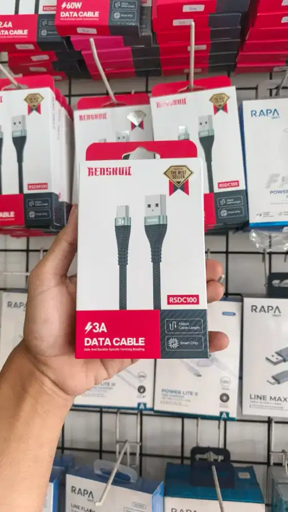 KABEL DATA TYPE C REDSKULL RSDC100
