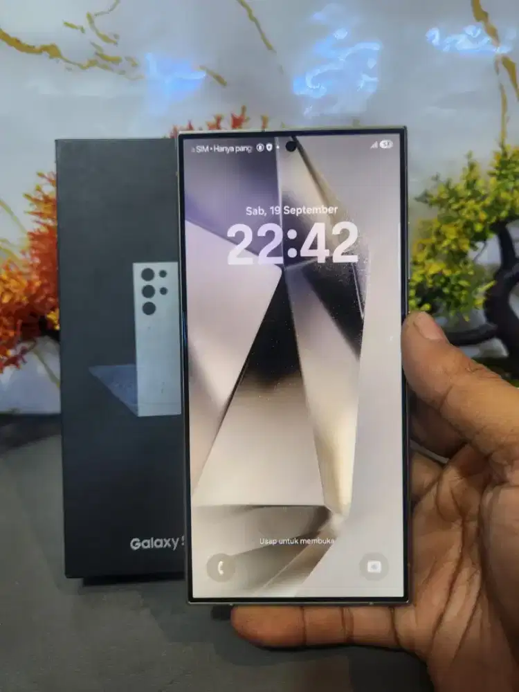SAMSUNG S24 ULTRA 5G RAM 12/256GB ORIGINAL SEIN MULUS NORMAL