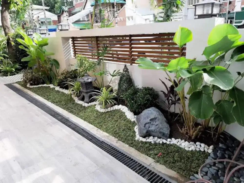 Jasa pembuatan taman jepang taman kering taman natural taman minimalis