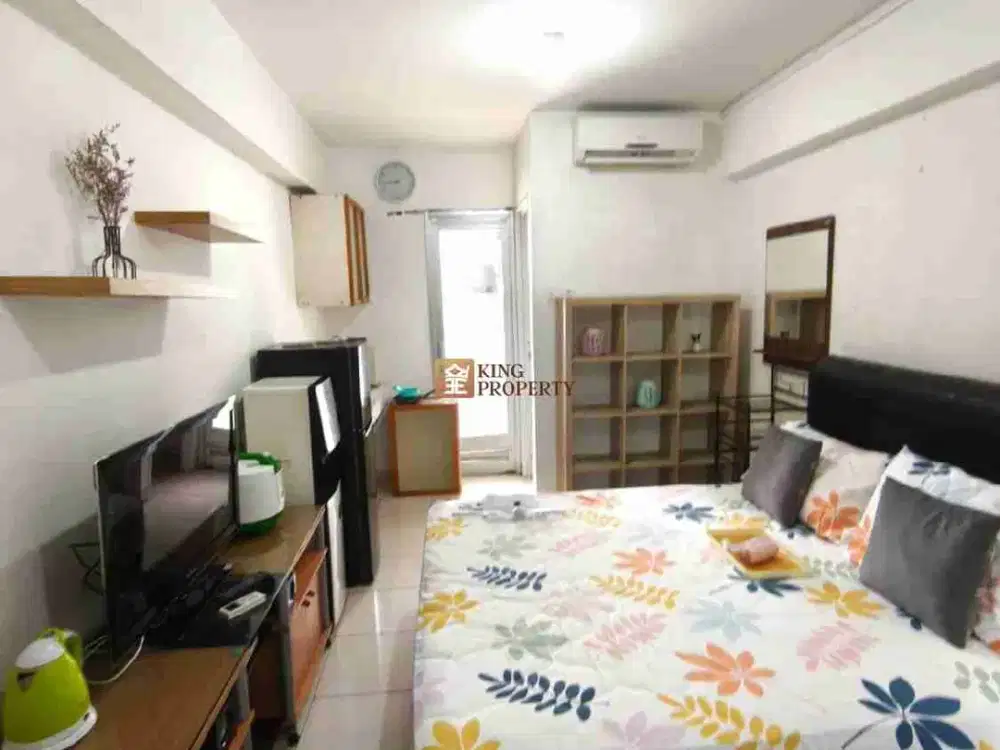 Studio 21M2 Apartemen Green Bay Pluit Greenbay Full Furnished, Akses Langsung Mall Baywalk