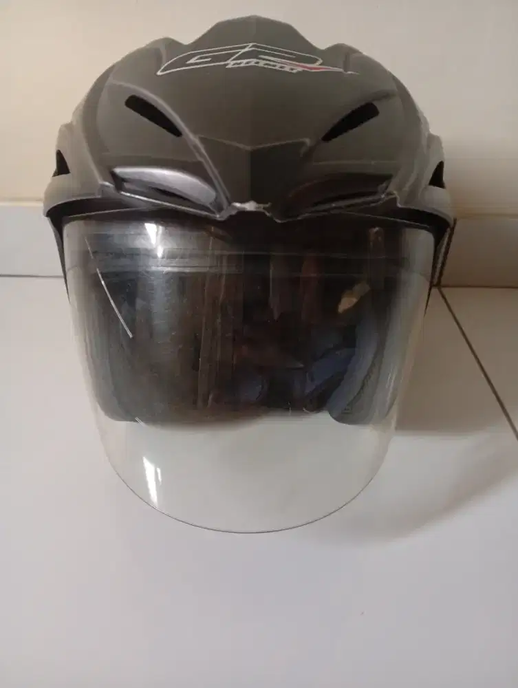 Helm Half Face Visor