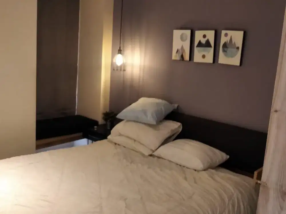 Apartemen 2 Bedroom Full Furnished Sewa Pertahun di Elpis Residence Jakarta Pusat