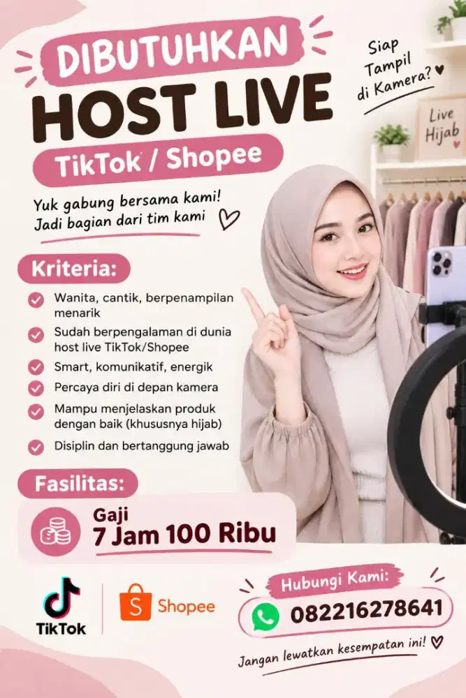 Host live tik tok