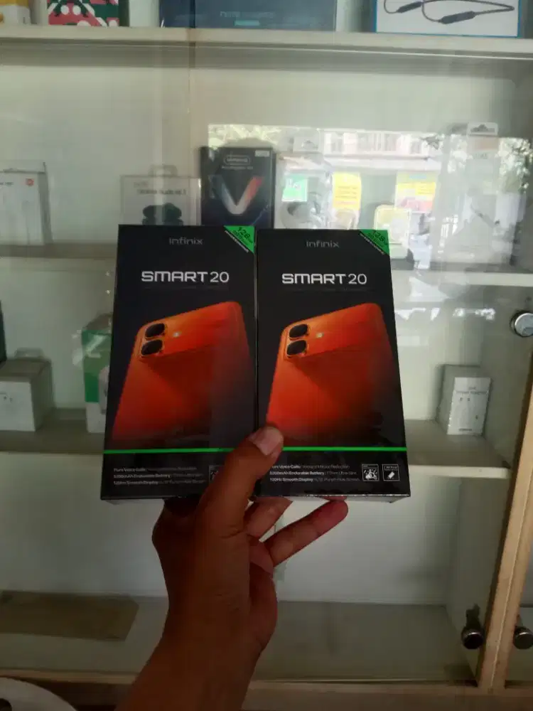 [ Fast respon WA ] Infinix Smart 20 4+4/128 Garansi resmi 1thn