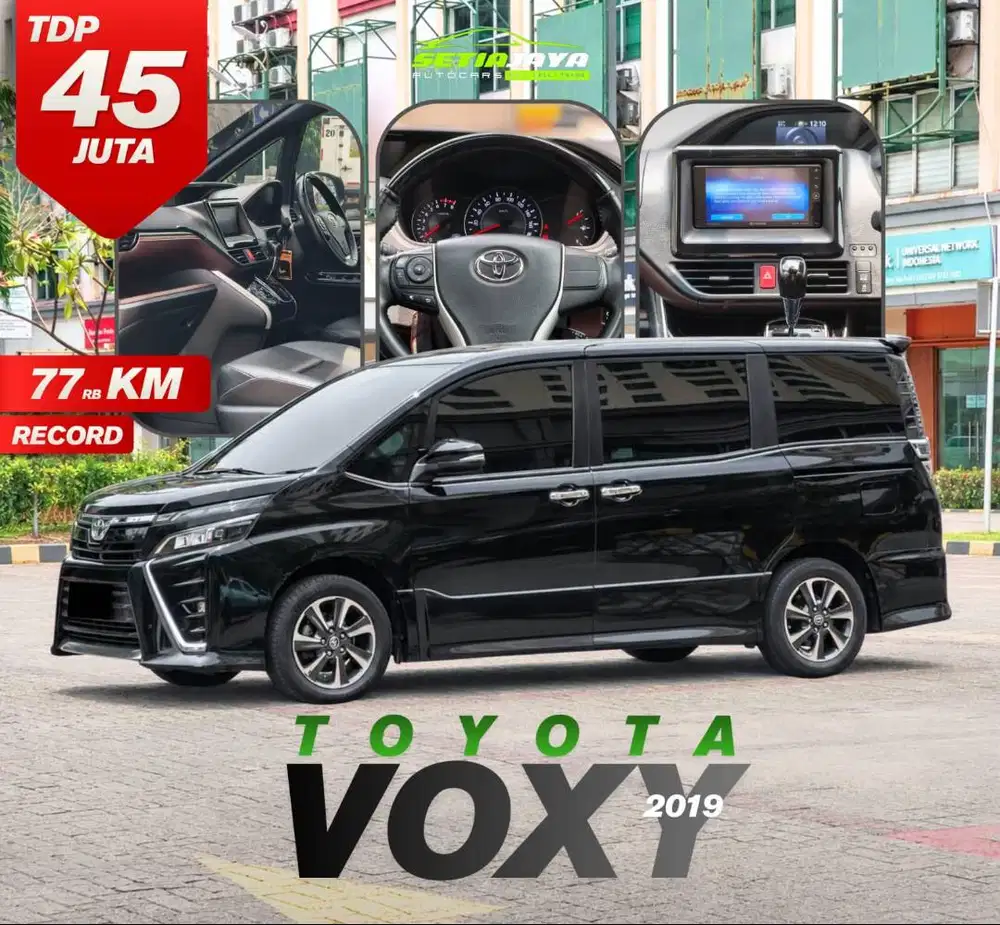 UNREAL CONDITION! Toyota Voxy 2019 Hitam
