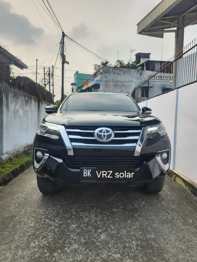 Toyota Fortuner VRZ solar diesel 2017 pemakaian 2018