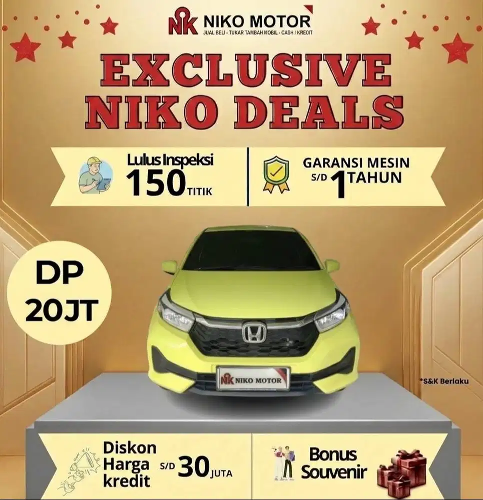 (ANTIK KM23RB) BRIO E 2024 AT 2022|2023|2025
